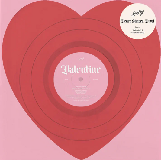 LAUFEY - VALENTINE VINYL (SUPER LTD. ED. HEART SHAPED RED 12")