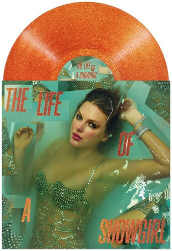 Swift, Taylor - The Life of a Showgirl: Sweat and Vanilla Perfume Portofino Orange Glitter Vinyl