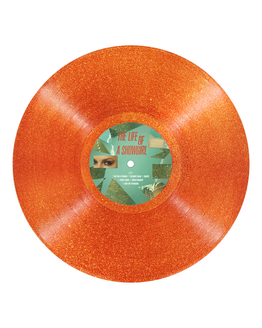 Swift, Taylor - The Life of a Showgirl: Sweat and Vanilla Perfume Portofino Orange Glitter Vinyl